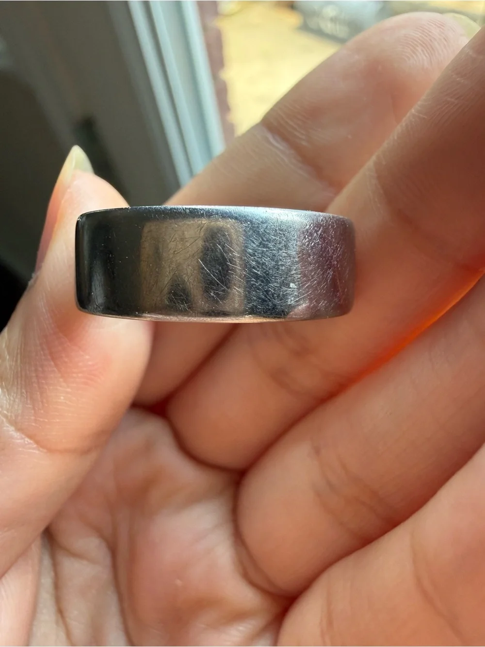Silver Oura Ring Gen 4 size 9
